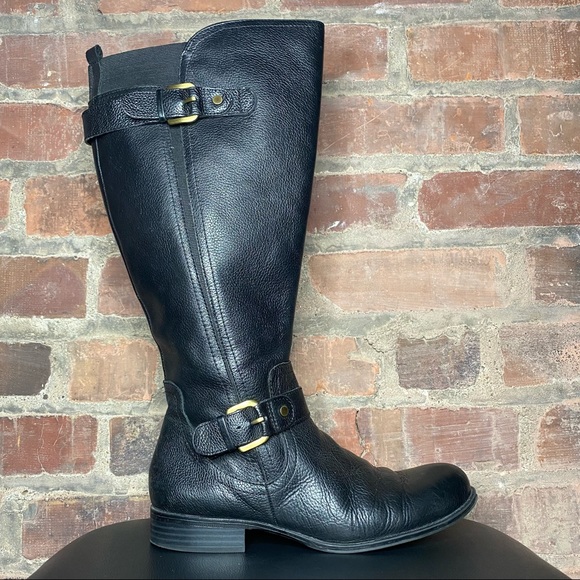 Naturalizer Shoes - Naturalizer Jean N5 Comfort Riding Boots Women's Size 7.5 Shoes Wide Calf Black